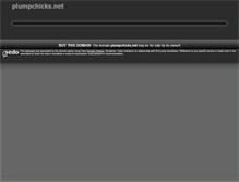 Tablet Screenshot of plumpchicks.net